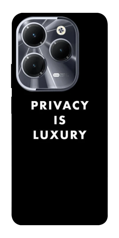 Чохол на Infinix Hot 40 Privacy is luxury фото 1 з 1