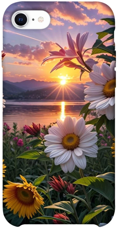 Чехол на Apple iPhone SE (2020) Flowers v31 фото 1 из 1