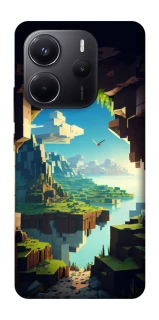 Чехол на Xiaomi Redmi Note 14 4G (Europe version) Minecraft sunrise фото 1 из 1