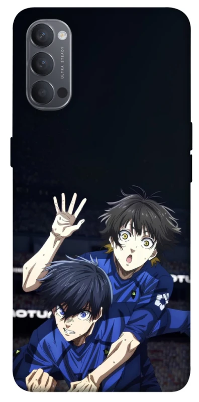 Чохол на Oppo Reno 4 Blue Lock v2 фото 1 з 1