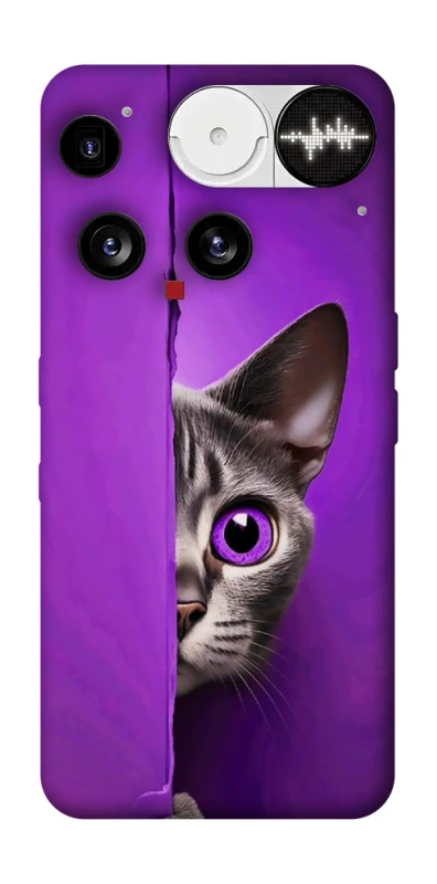 Чохол на Nothing Phone (3) Кіт-підглядач фото 1 з 1