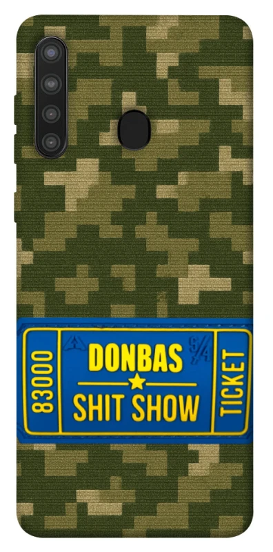 Чохол на Samsung Galaxy A21 Donbas ticket фото 1 з 1