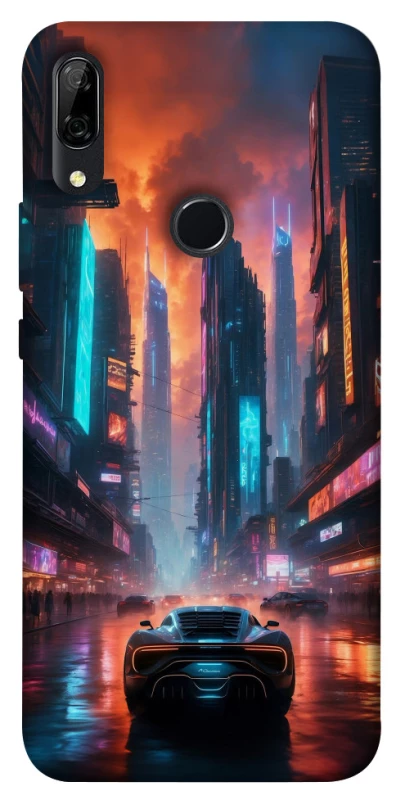 Чехол на Huawei P Smart Z Cyber city фото 1 из 1