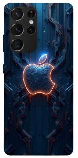 Чохол на Samsung Galaxy S21 Ultra Apple logo ver.1 фото 1 з 1
