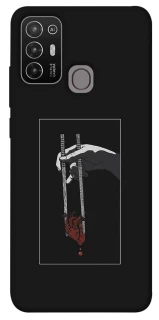 Чехол на ZTE Blade A52 Палочки сердцееда фото 1 из 1