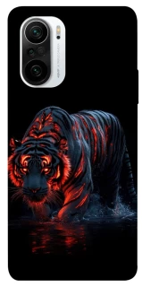 Чохол на Xiaomi Redmi K40 / K40 Pro / K40 Pro+ / Poco F3 fire tiger фото 1 з 1