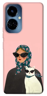 Чехол на TECNO Camon 19 Pro Француженки фото 1 из 1