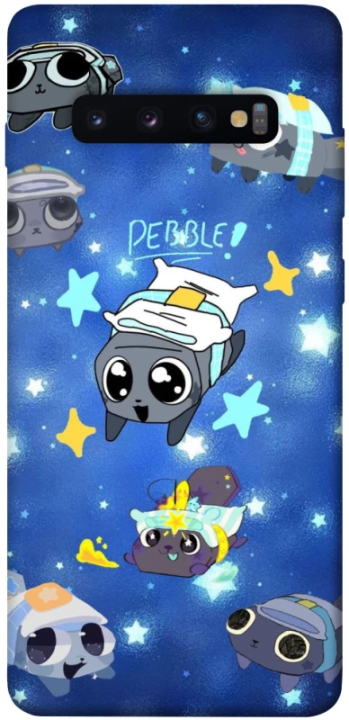 Чохол на Samsung Galaxy S10+ Pebble kitten stars фото 1 з 1