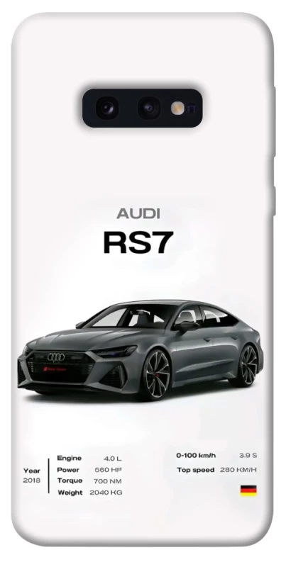 Чехол на Samsung Galaxy S10e Audi RS7 фото 1 из 1