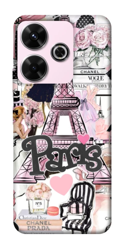 Чехол на Xiaomi Poco M6 4G Fashion collage ver.8 фото 1 из 1