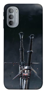 Чехол на Motorola Moto G31 Мечи Ведьмака фото 1 из 1