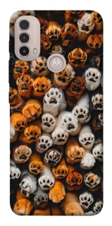 Чохол на Motorola Moto E40 Сat paws фото 1 з 1