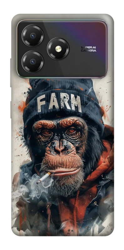 Чохол на ZTE Blade A36 Шимпанзе v3 фото 1 з 1