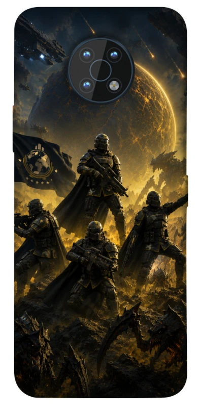 Чохол на Nokia G50 HELLDIVERS ver.2 фото 1 з 1