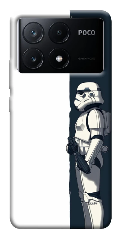 Чохол на Xiaomi Poco X6 Star Wars stormtrooper фото 1 з 1