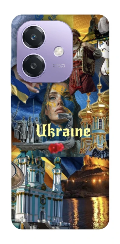Чохол на Oppo A3X Ukraine style ver.3 фото 1 з 1