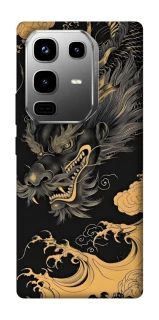 Чохол на Infinix Note 50 Pro gold dragon фото 1 з 1