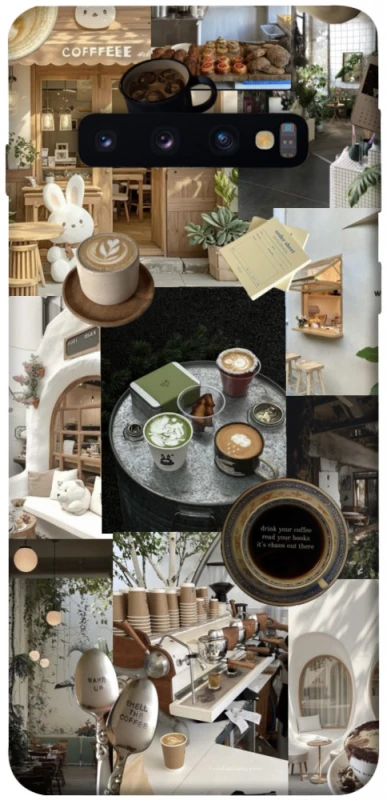 Чохол на Samsung Galaxy S10 Coffee collage ver.4 фото 1 з 1