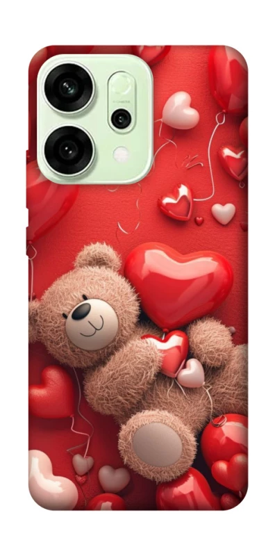 Чохол на Oppo Reno 14 bear in hearts фото 1 з 1