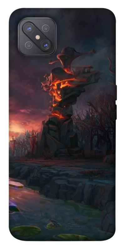 Чохол на Oppo A92s Dota road фото 1 з 1