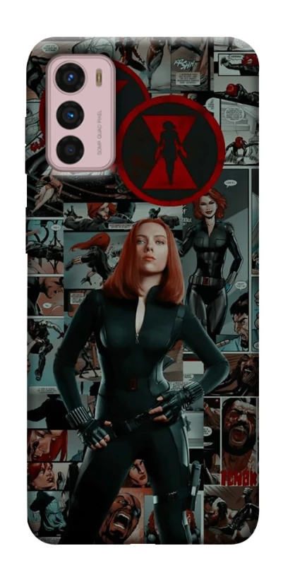 Чохол на Motorola Moto G42 Black Widow фото 1 з 1