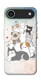 Чохол на Apple iPhone 17 Air (6.5") Funny Pets ver.2 фото 1 з 1