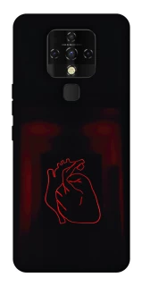 Чохол на TECNO Camon 16 SE Червоне серце фото 1 з 1