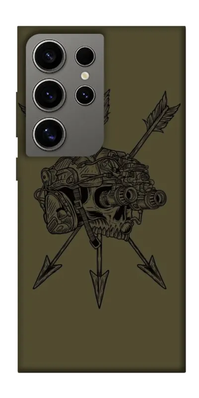 Чехол на Samsung Galaxy S24 Ultra Mil skull фото 1 из 1