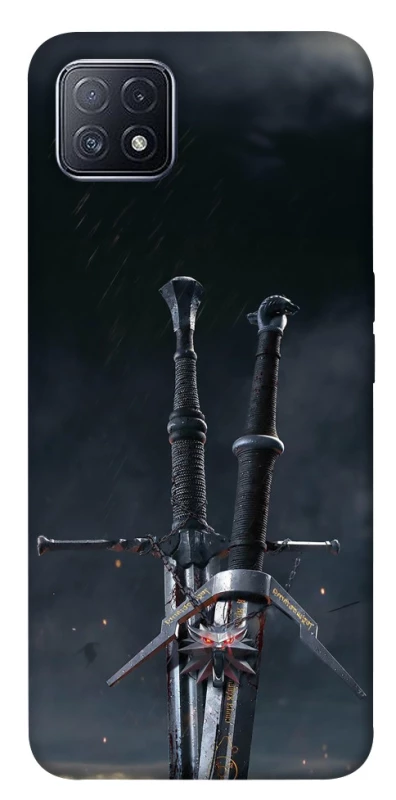 Чехол на Oppo A73 Мечи Ведьмака фото 1 из 1