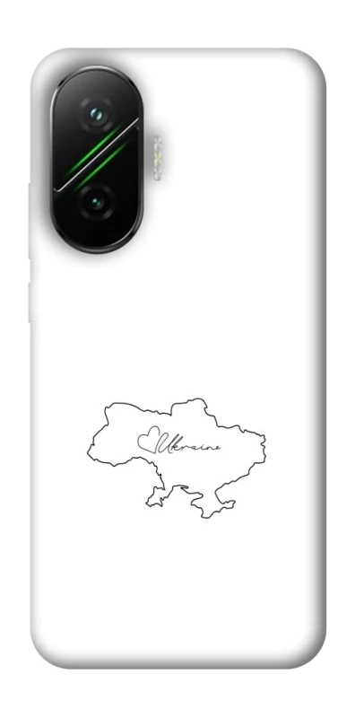Чохол на Xiaomi Poco F7 Ukraine map фото 1 з 1