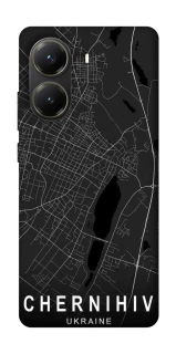 Чохол на Xiaomi Poco X6 Pro Chernihiv map фото 1 з 1