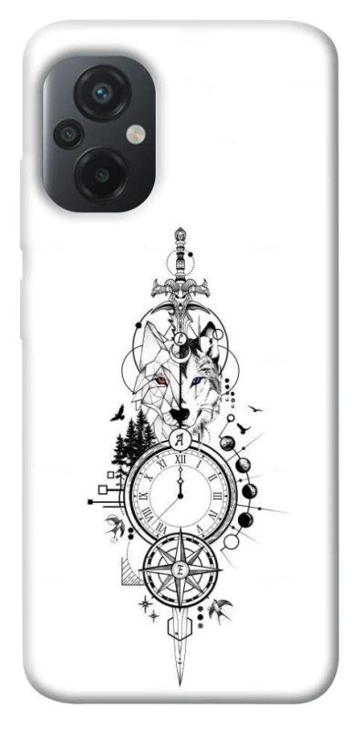 Чехол на Xiaomi Poco M5 Tattoo ver.8 фото 1 из 1