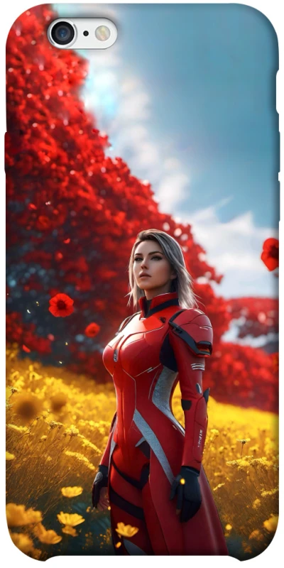 Чохол на Apple iPhone 6/6s plus (5.5") Cyber space girl ver.5 фото 1 з 1