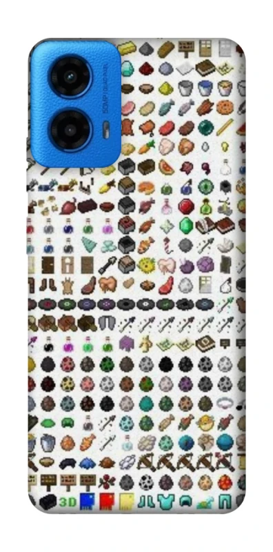 Чохол на Motorola Moto G45 Minecraft v2 фото 1 з 1