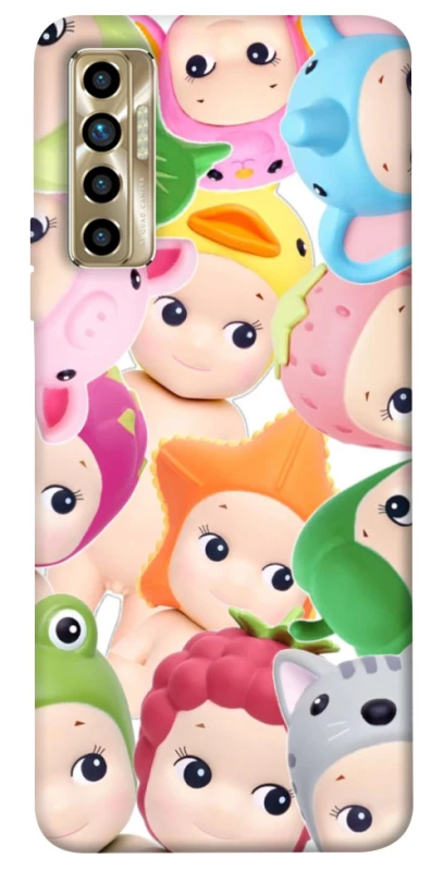 Чохол на TECNO Camon 17P Fruit-Zoo Kaleidoscope фото 1 з 1