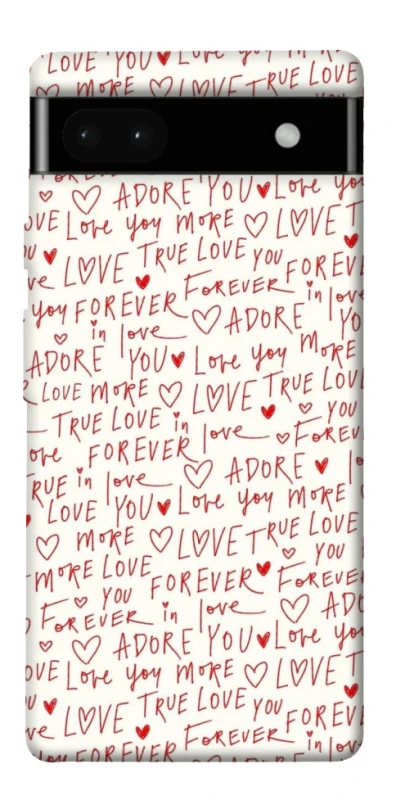 Чохол на Google Pixel 6a Love aesthetic ver.4 фото 1 з 1