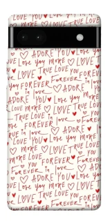 Чохол на Google Pixel 6a Love aesthetic ver.4 фото 1 з 1