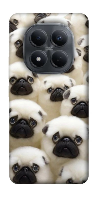 Чохол на Xiaomi Redmi Note 15 Pro 4G Doggy Pug Love фото 1 з 1