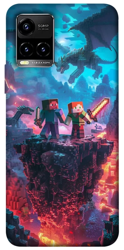 Чохол на Vivo Y21 / Y33s Minecraft v3 фото 1 з 1