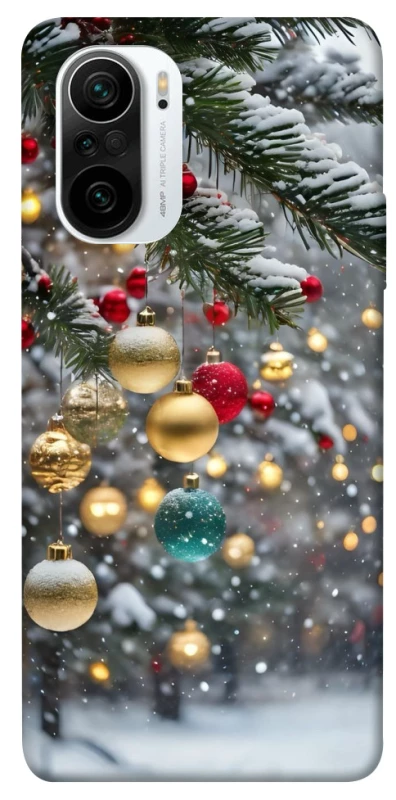 Чохол на Xiaomi Redmi K40 / K40 Pro / K40 Pro+ / Poco F3 Новорічний v48 фото 1 з 1