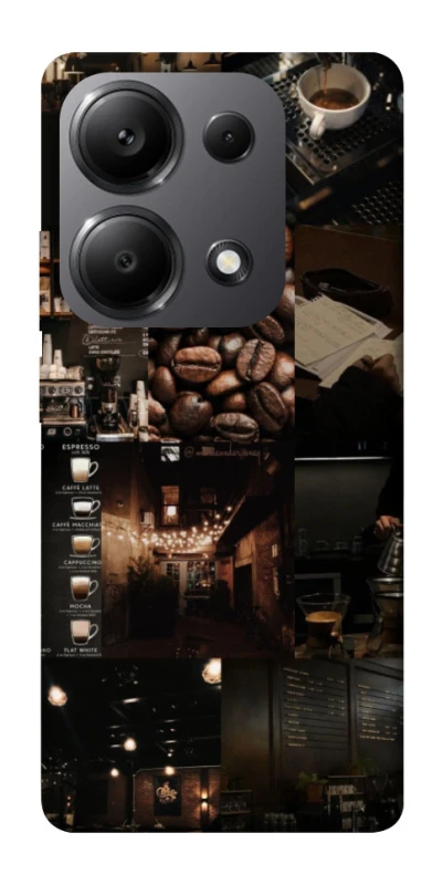 Чехол на Xiaomi Redmi Note 13 Pro 5G Coffee collage ver.1 фото 1 из 1