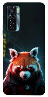 Чехол на TECNO Camon 17 Pro Cyber Red Panda фото 1 из 1