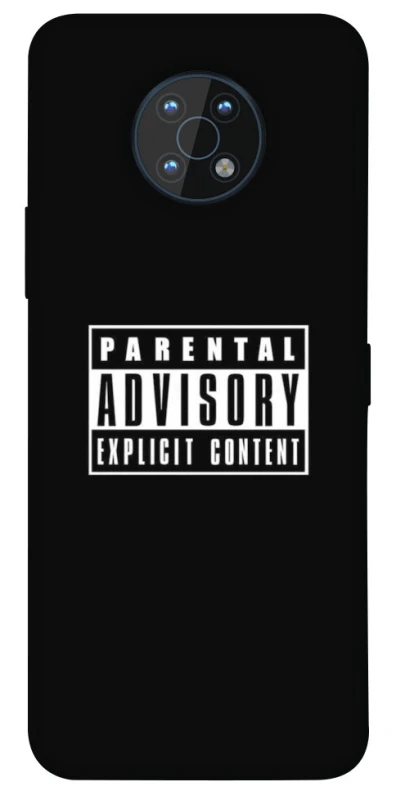 Чохол на Nokia G50 Parental Advisory Label фото 1 Чохол на Nokia G50 Parental Advisory Label фото 1 з 1