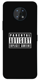 Чохол на Nokia G50 Parental Advisory Label фото 1 Чохол на Nokia G50 Parental Advisory Label фото 1 з 1