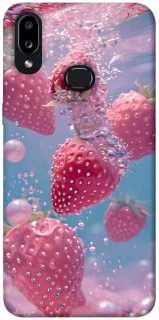 Чохол на Samsung Galaxy A10s Полуниця в воді фото 1 з 1