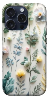 Чехол на Apple iPhone 15 Pro (6.1") Floral design ver.4 фото 1 из 1