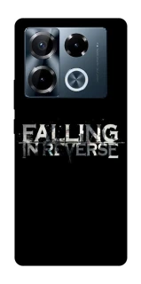 Чехол на Infinix Note 40 Pro 4G Falling In Reverse logo фото 1 Чехол на Infinix Note 40 Pro 4G Falling In Reverse logo фото 1 из 1