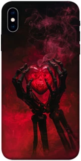 Чехол на Apple iPhone X (5.8") Heart in the hands of a skeleton фото 1 из 1