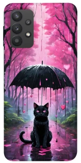 Чохол на Samsung Galaxy A32 (A325F) 4G Black cat фото 1 з 1