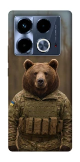 Чохол на Infinix Note 40 4G Ведмідь захисник фото 1 з 1